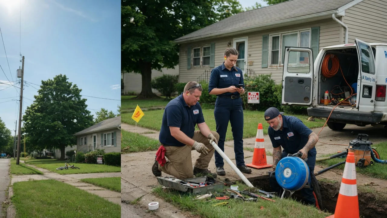Sewer Line Repair in Hartsville, IN near me